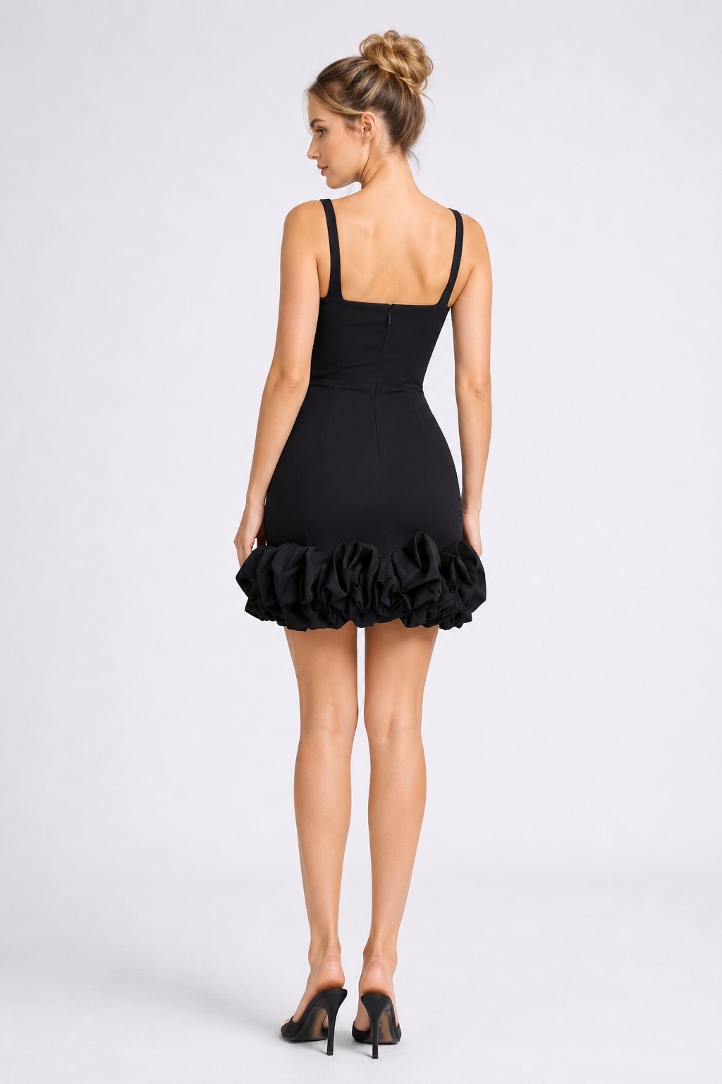 Elara Ruched Mini Dress
