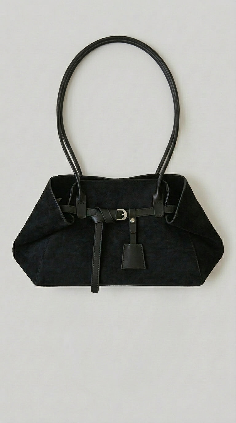 Arden Suede Shoulder Bag