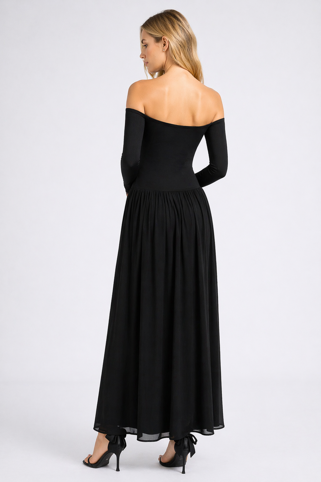 The Noir Maxi Dress