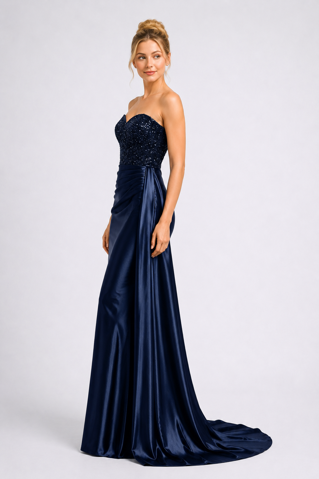 Celeste Sequin Evening Dress