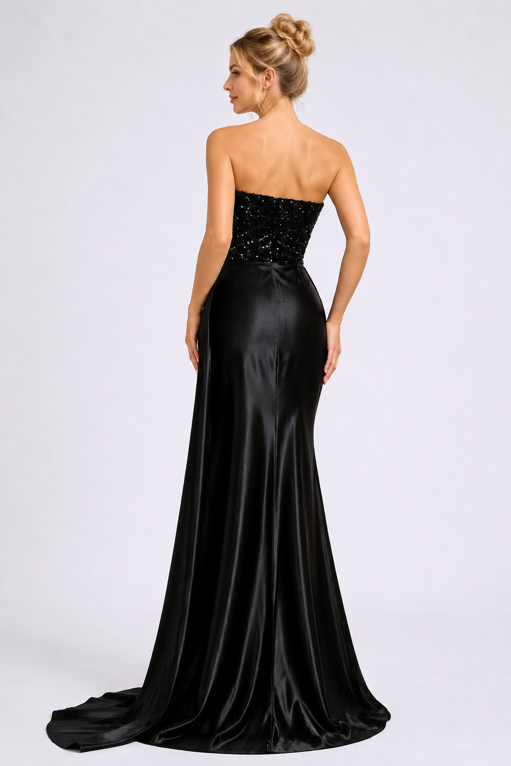 Celeste Sequin Evening Dress