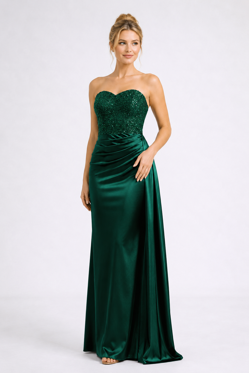 Celeste Sequin Evening Dress