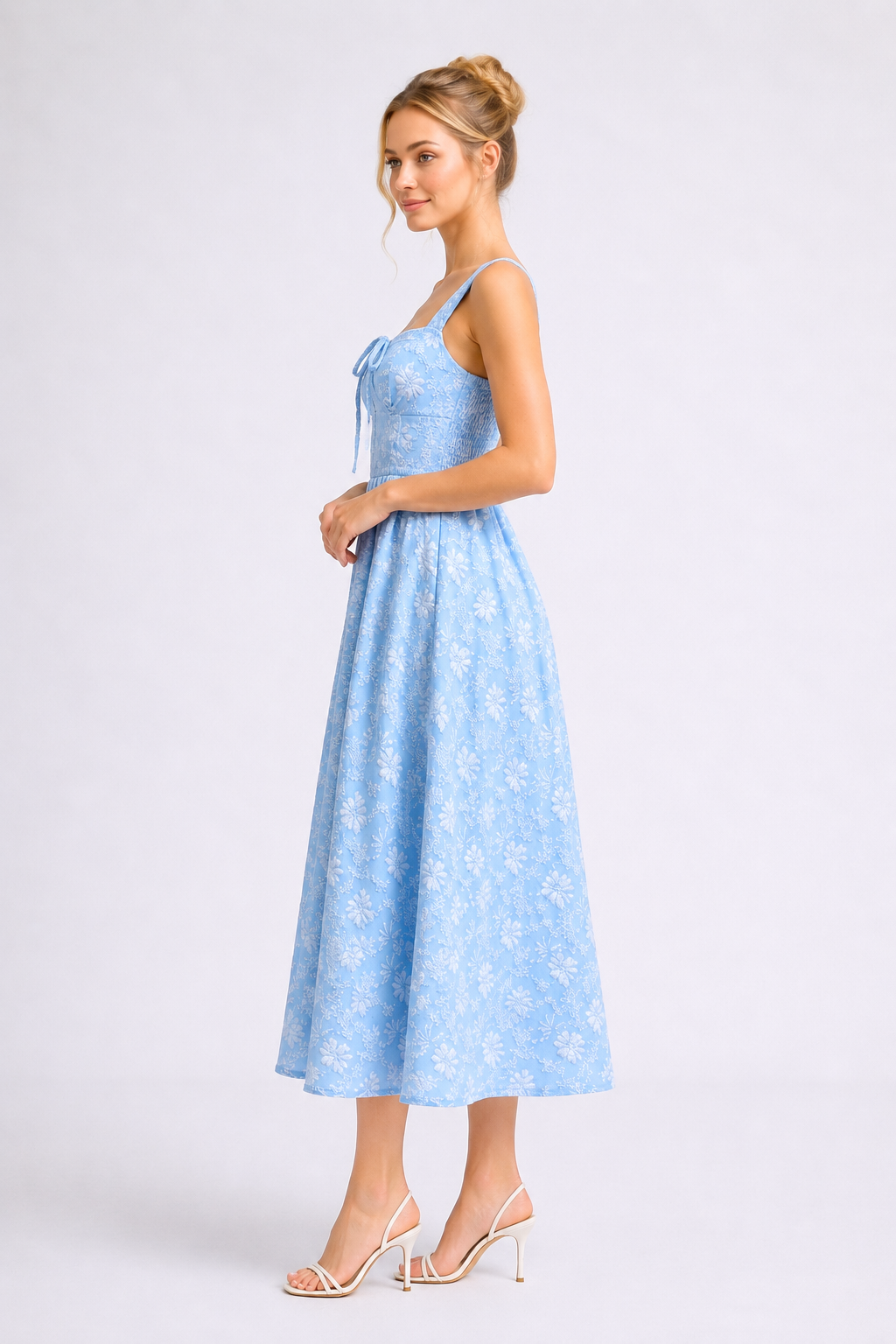 Camille Floral Midi Dress