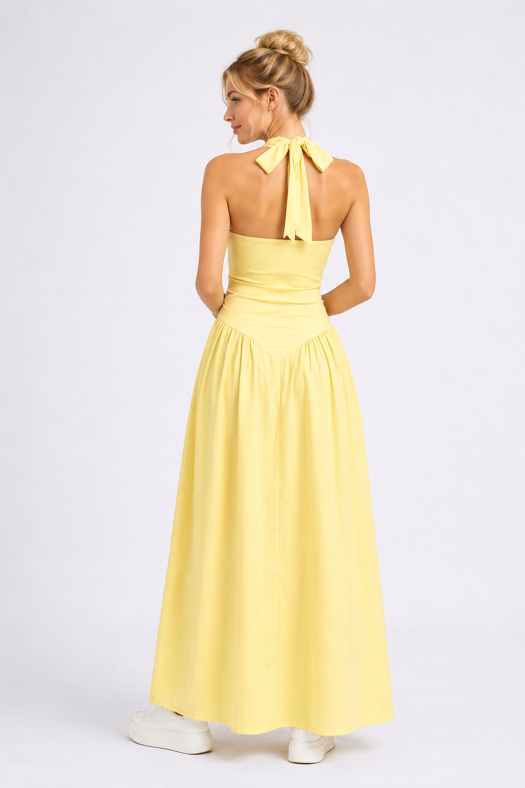 Seraphina Halter Maxi Dress