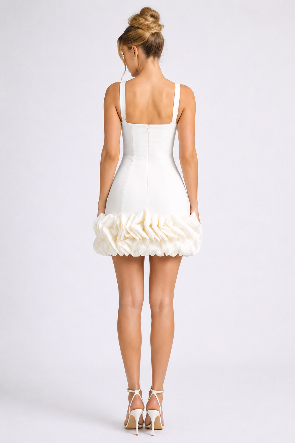 Elara Ruched Mini Dress