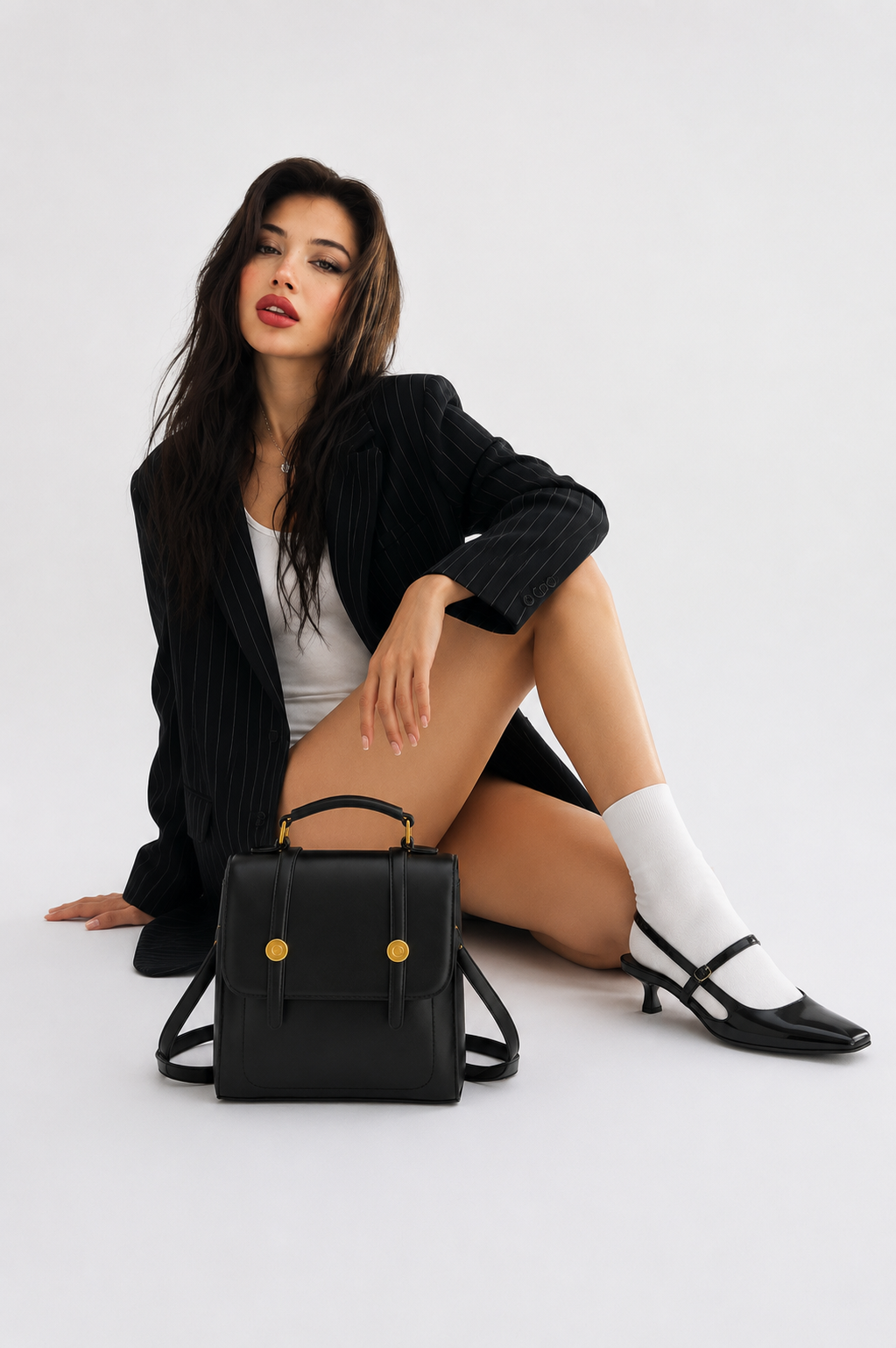 Sloane Leather Backpack