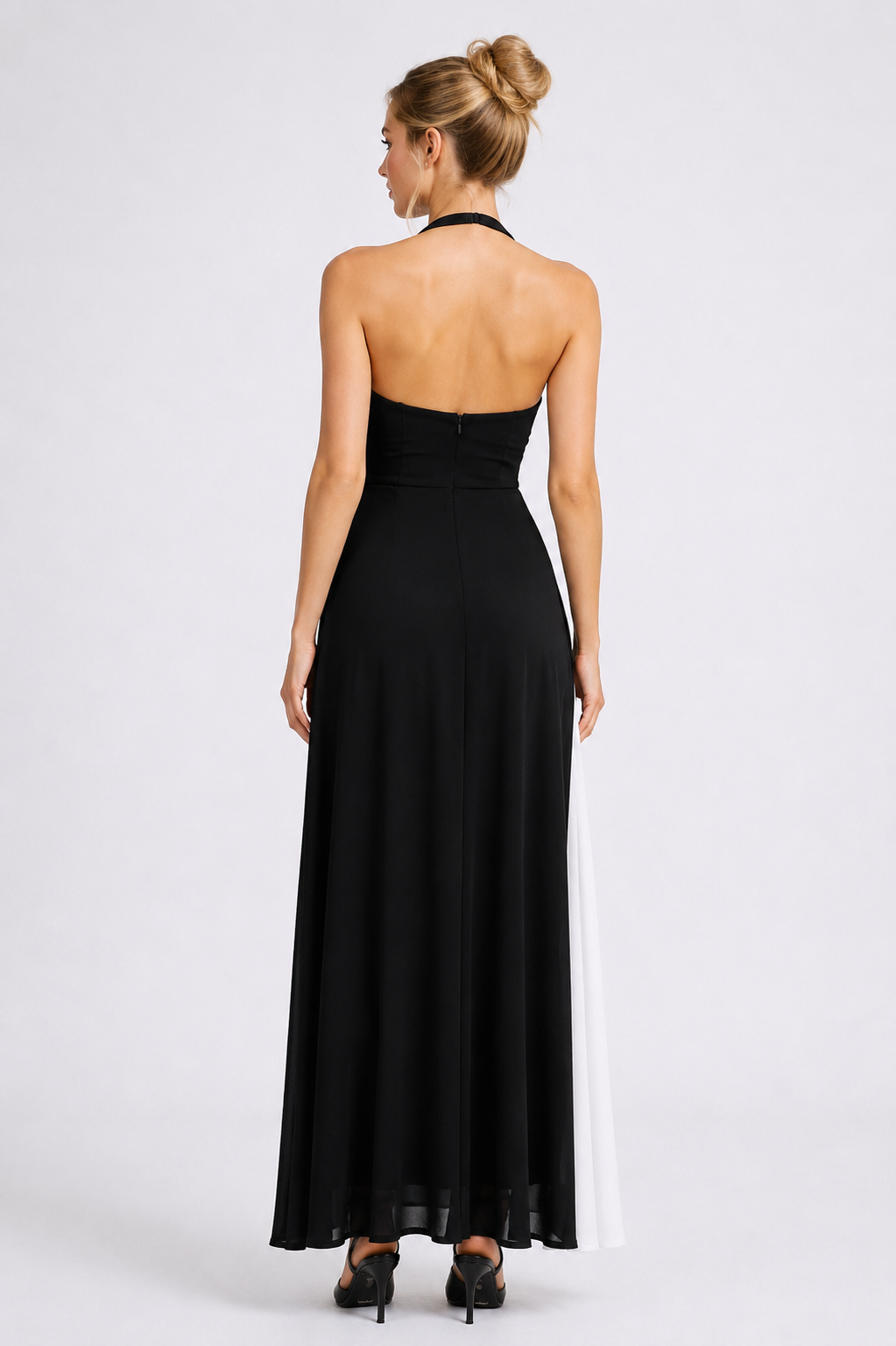 Monaco Halter Maxi Dress
