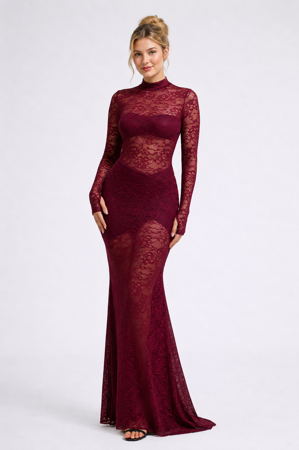 Celeste Lace Maxi Dress