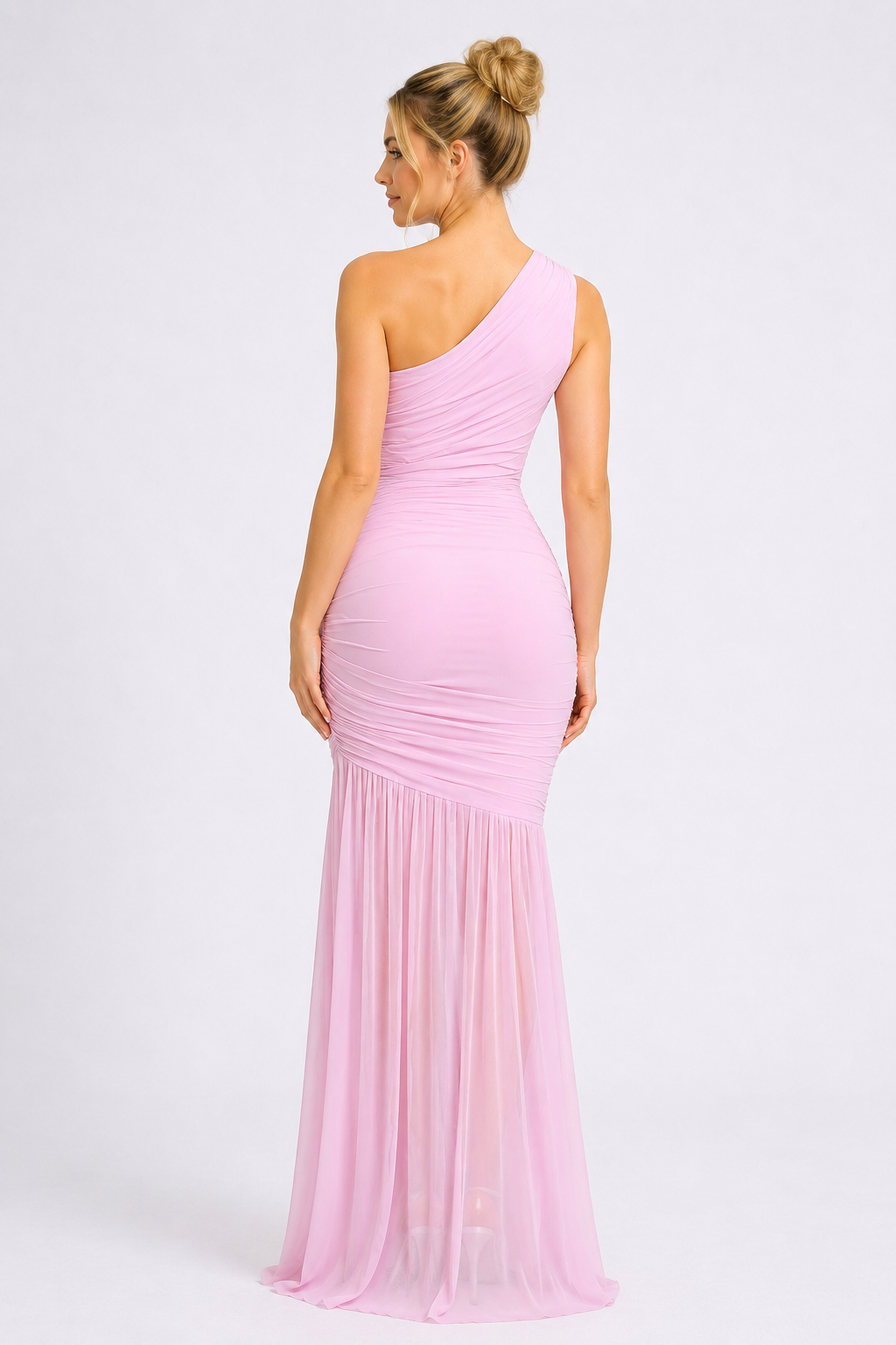 Valentina Ruched Maxi Dress