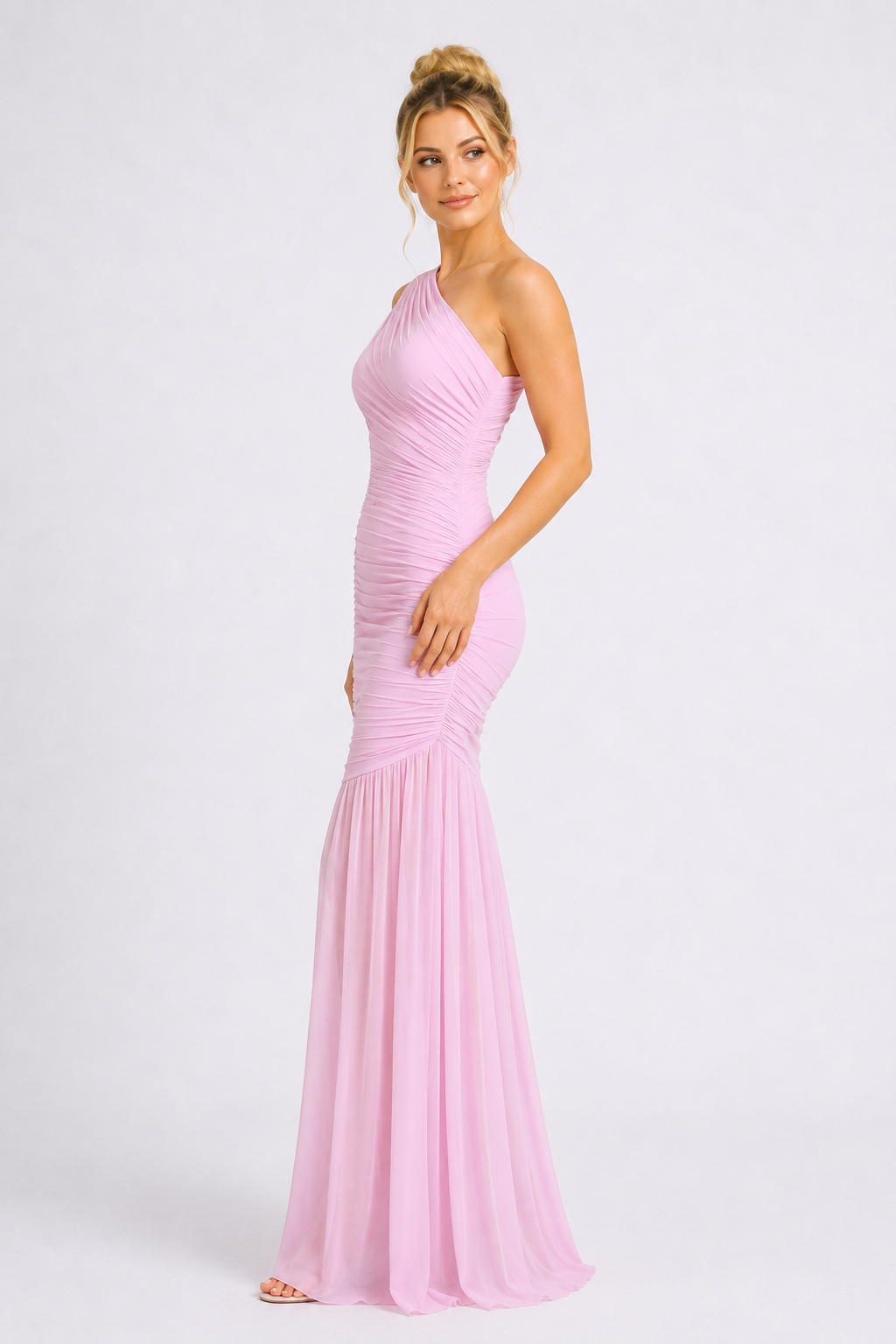 Valentina Ruched Maxi Dress