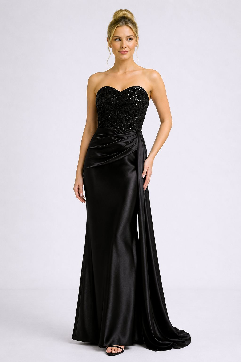 Celeste Sequin Evening Dress