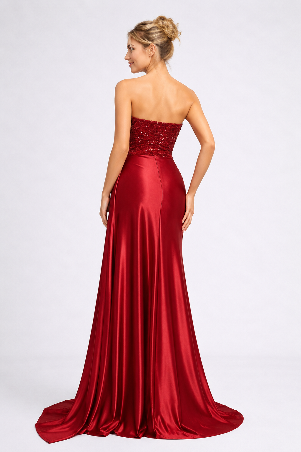 Celeste Sequin Evening Dress