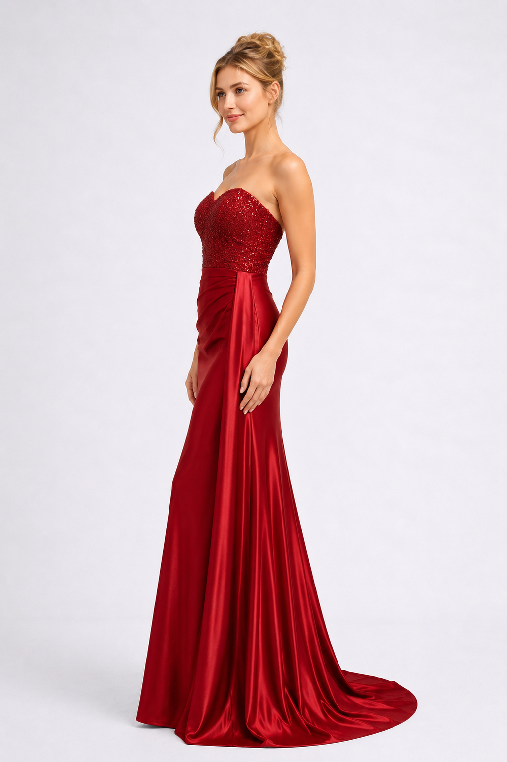 Celeste Sequin Evening Dress