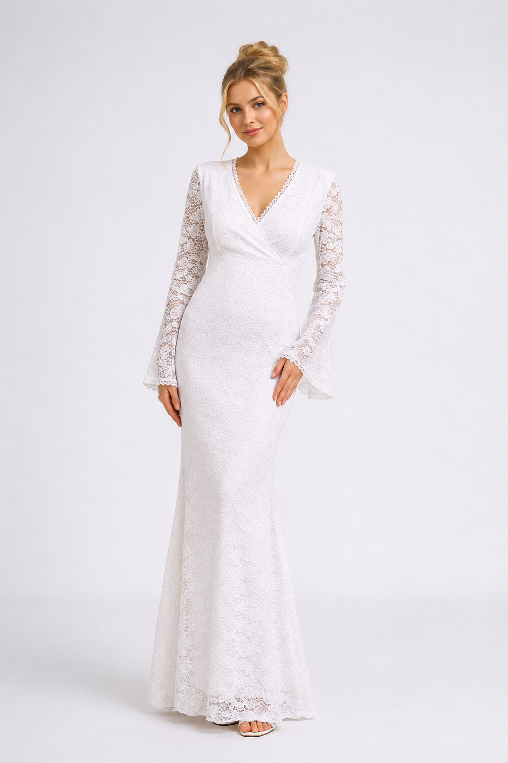 Arabella Lace Maxi Dress