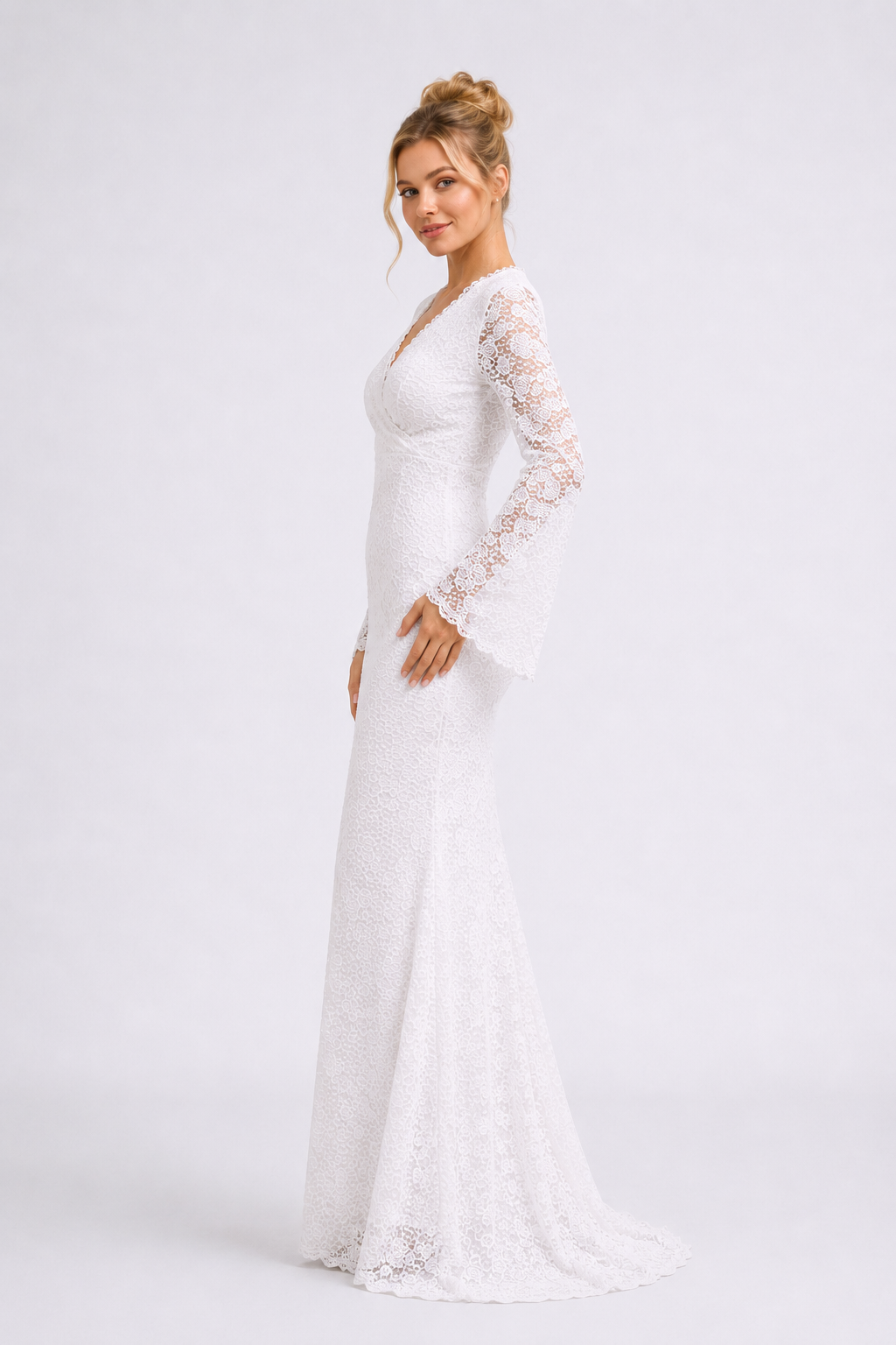 Arabella Lace Maxi Dress