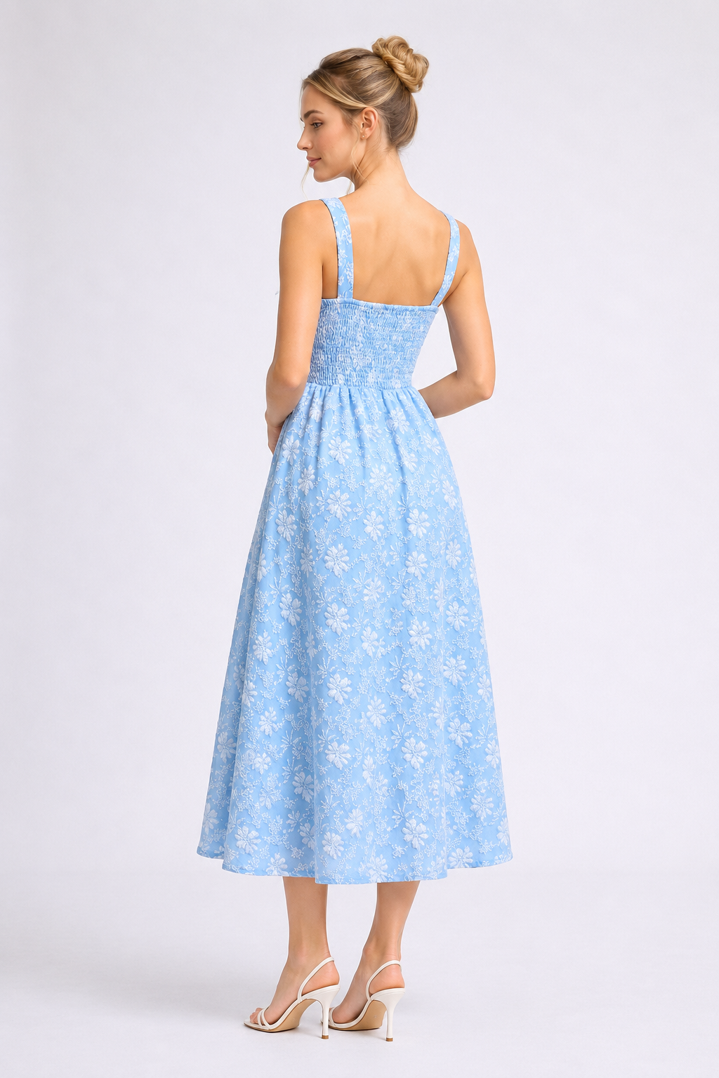 Camille Floral Midi Dress