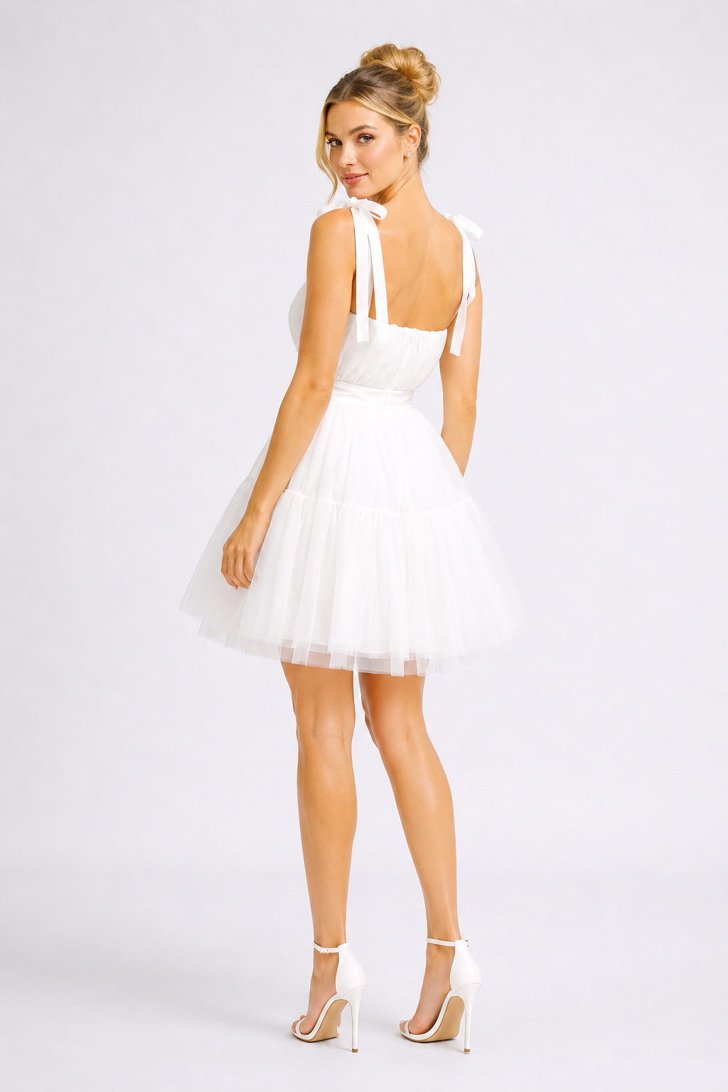 Selene Mesh Dress