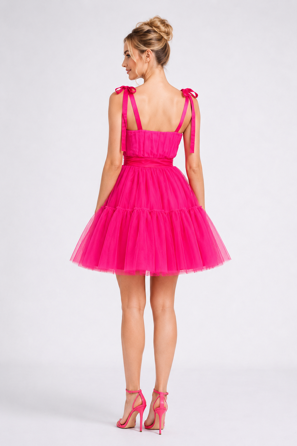 Selene Mesh Dress
