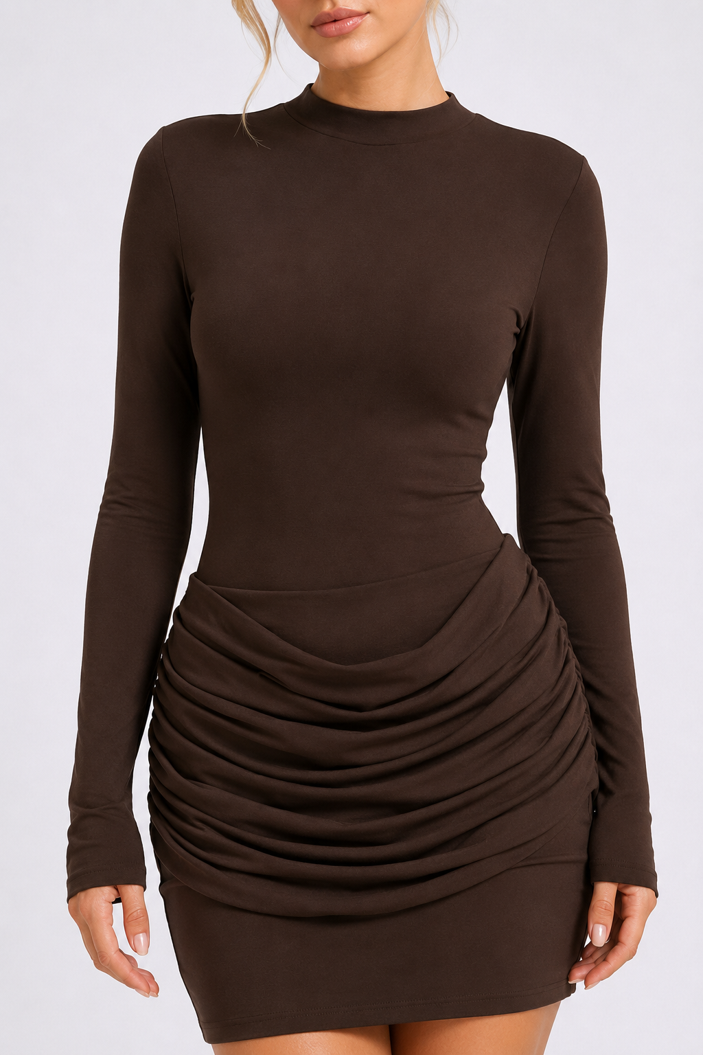 Noir Bodycon Mini Dress
