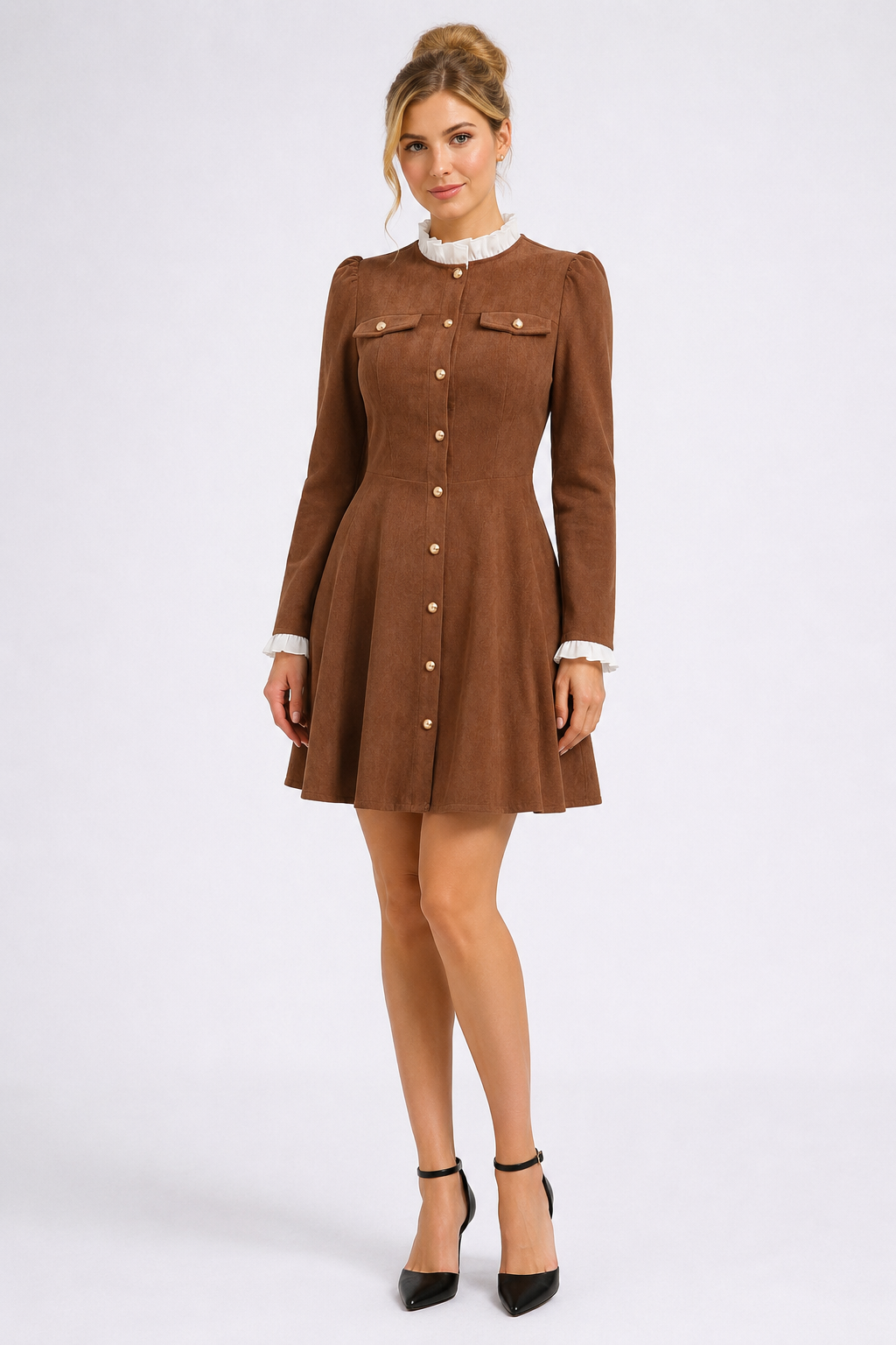 Amelia Flare Mini Dress
