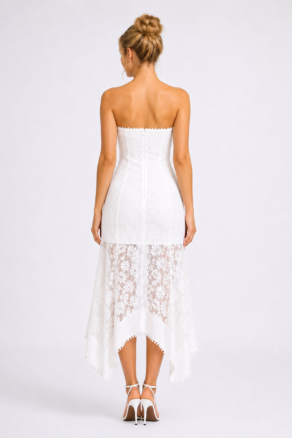 Arabella Lace Midi Dress