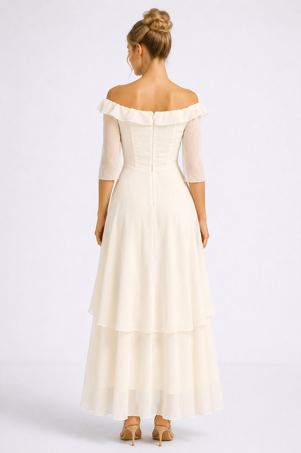 Aurora Layered Midi Dress
