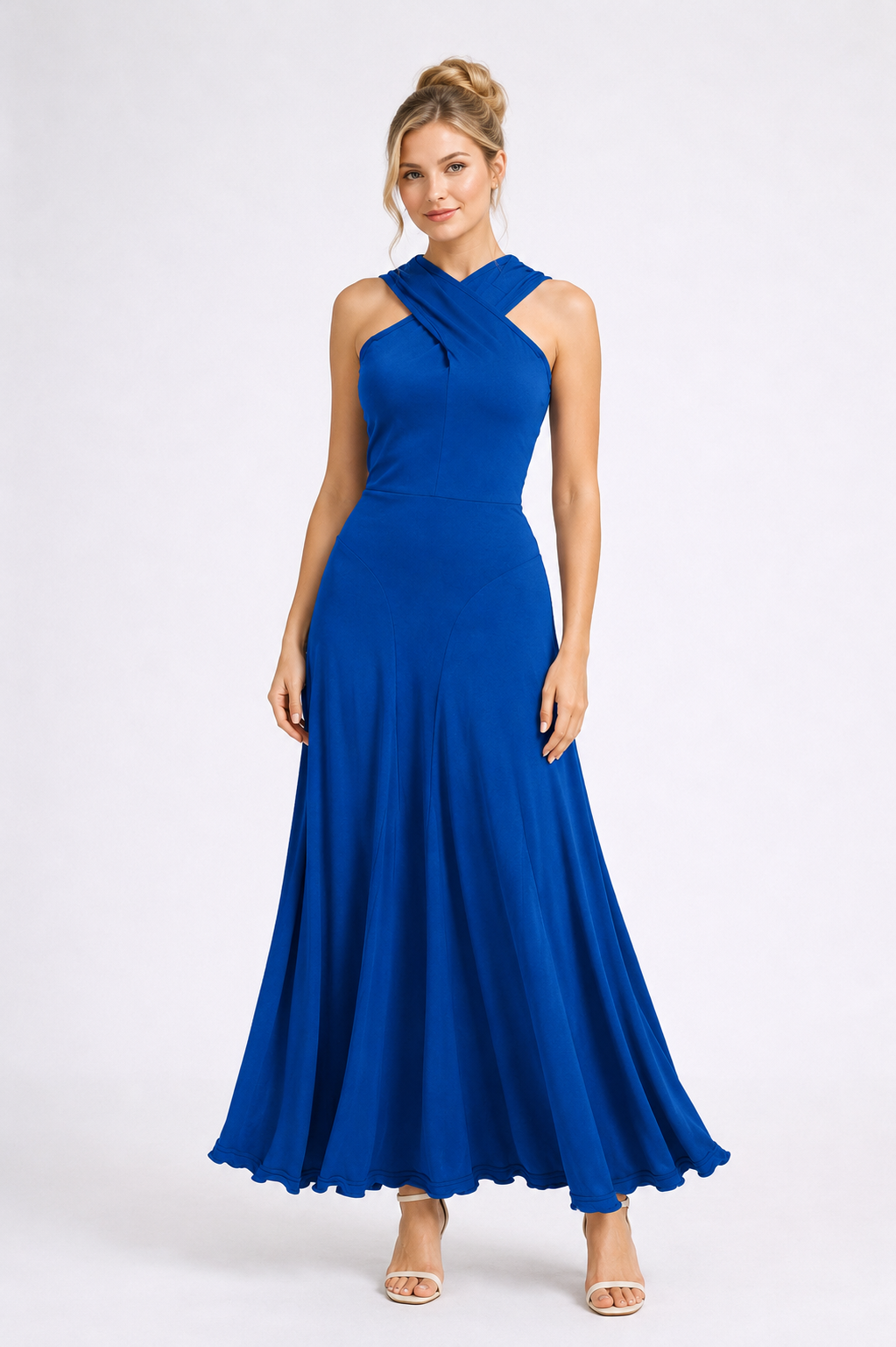 Amara Halter Midi Dress