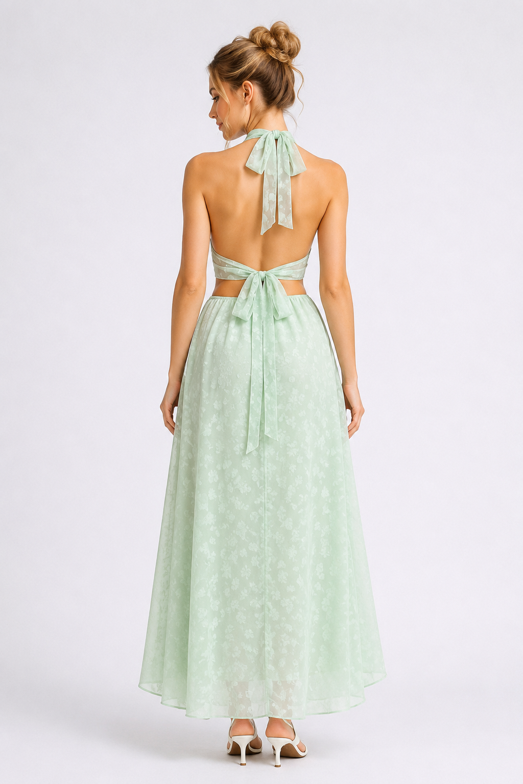 Arabella Ruffle Maxi Dress