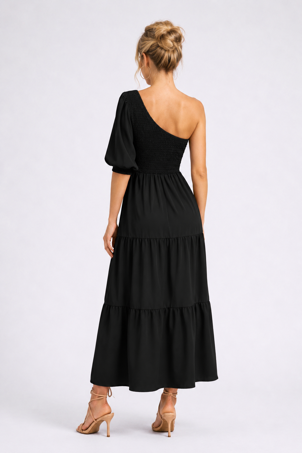 Aurora One-Shoulder Midi Dress