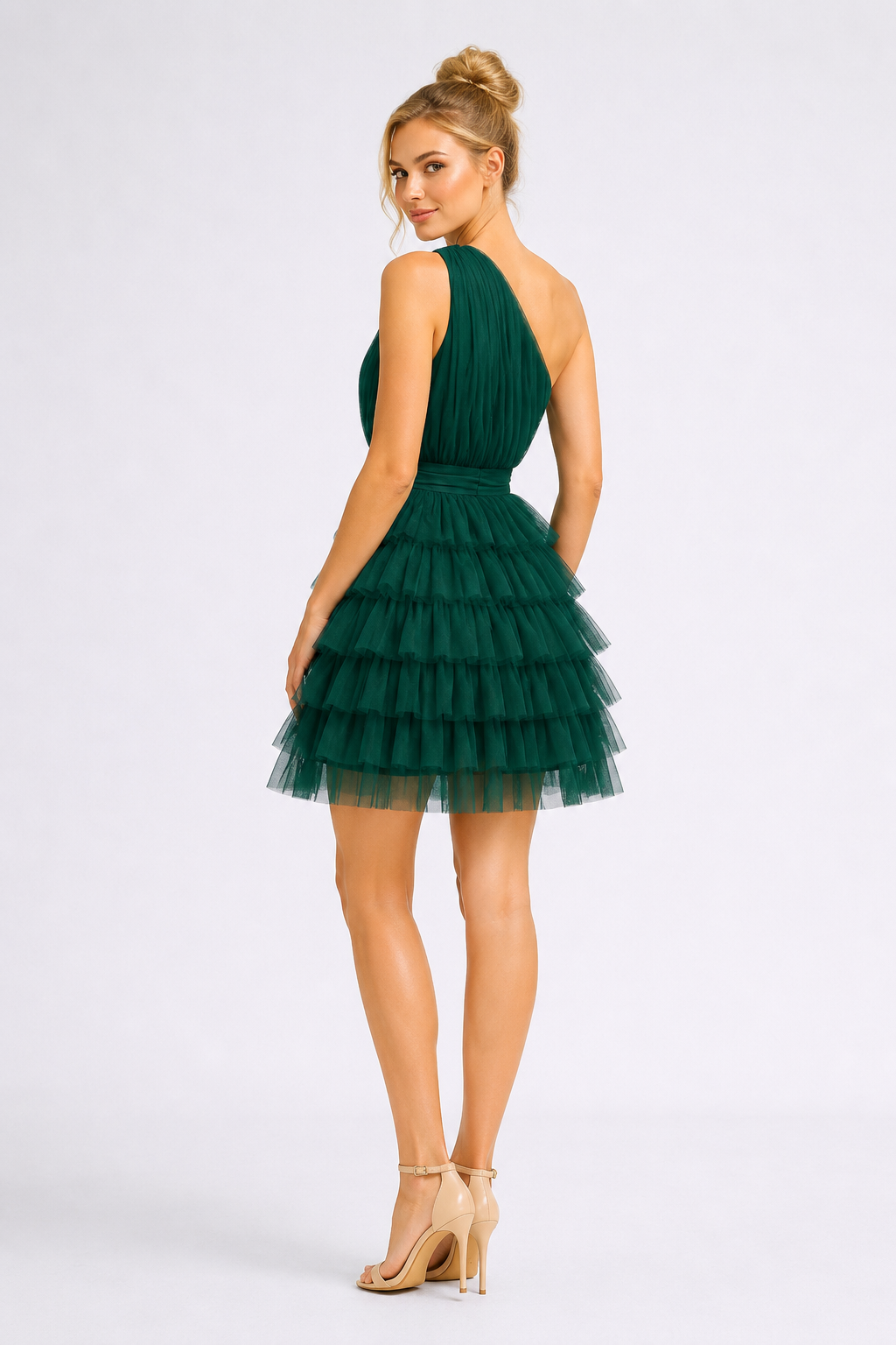 Serena One-Shoulder Dress