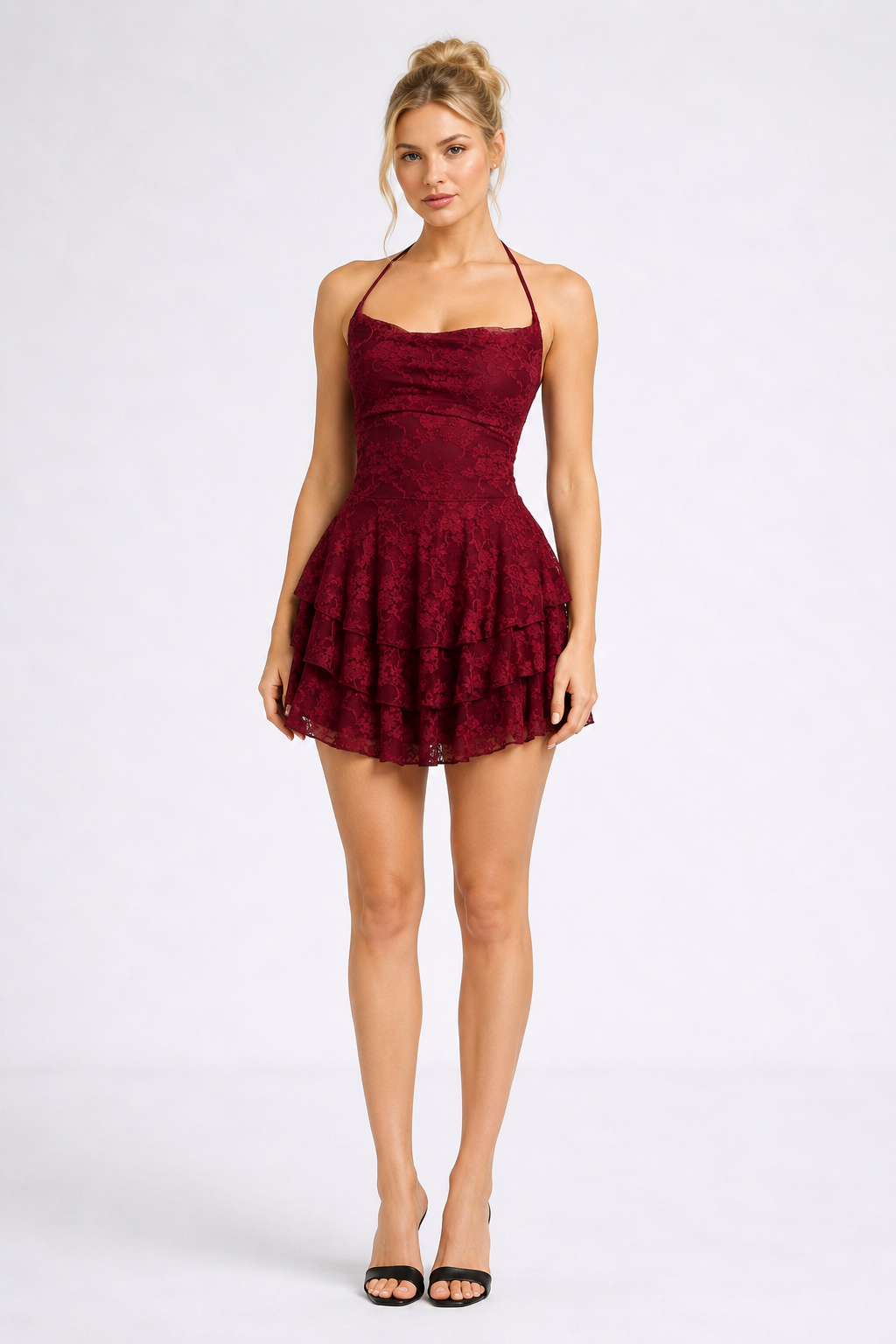 Arabella Lace Mini Dress